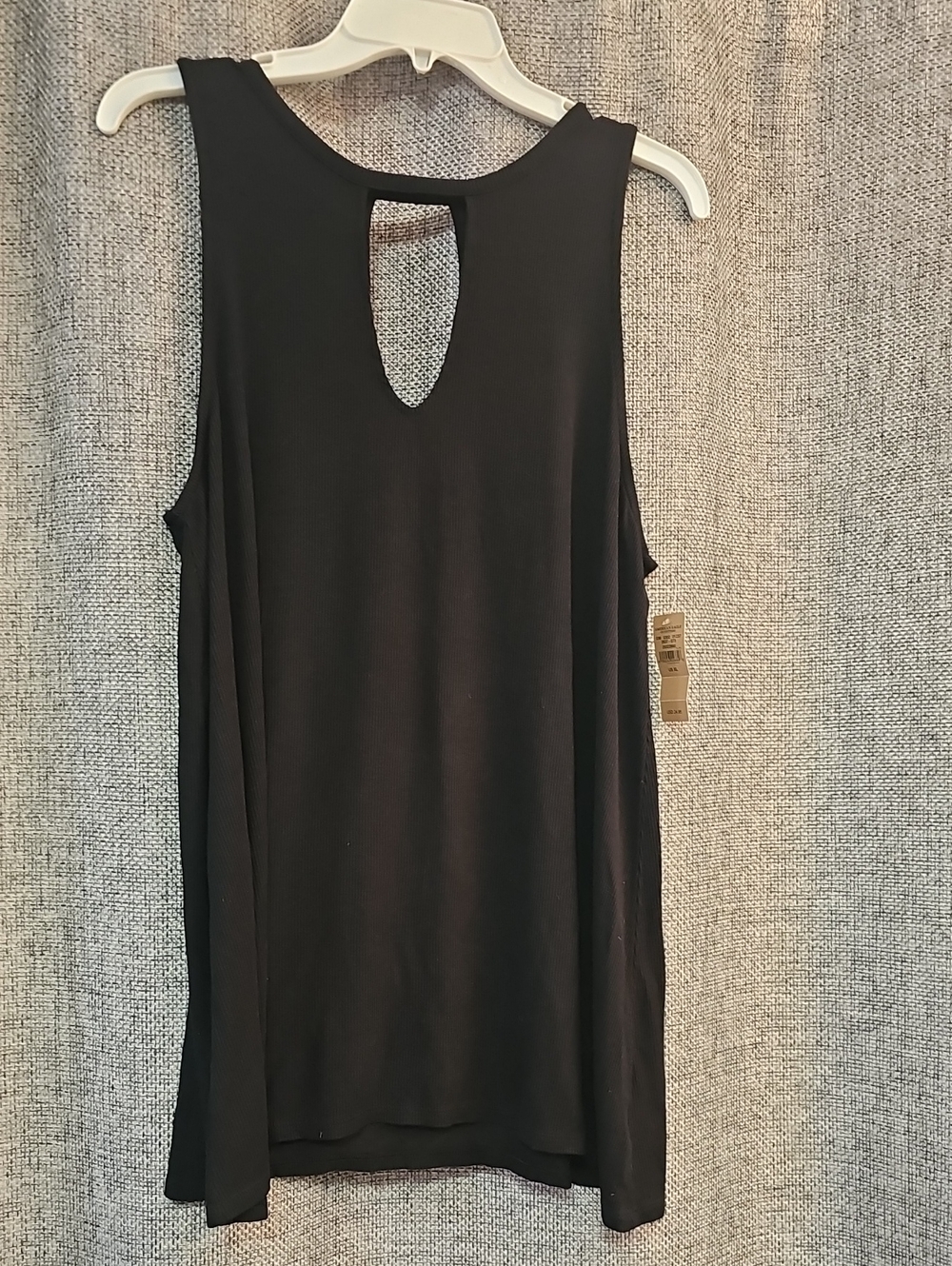 NEW American Eagle Black Sleeveless Keyhole Sleeveless Shift Dress Or Tank Top X